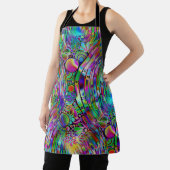 Tablier Very colorfully abstract forms art 1 (Insitu)