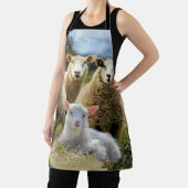 Tablier Vestige de mouton Herbe de mouton Agneau de bébé (Insitu)