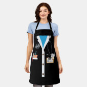 Tablier Vétérinaire Costume Halloween Vet Tech Animal Doc (Porté)