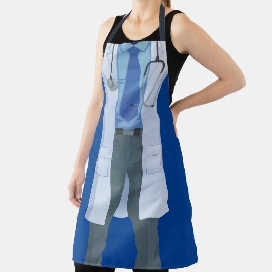 Tablier Vétérinaire drôle ou docteur Uniforme (Insitu)