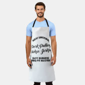 Tablier Viande Fumer Porc Tirage Pit Master (Porté)