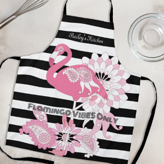 Tablier Vibes de Flamant rose uniquement Flamant rose de b