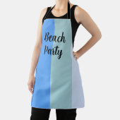 Tablier Vibes De Plage, Bleues (Insitu)