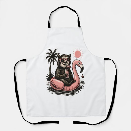 Tablier Vibes d'été Sloth (Recto)