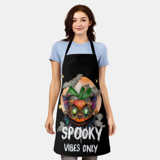 Tablier Vibes éffrayantes uniquement (Porté)