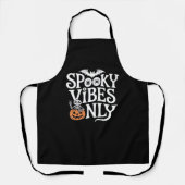 Tablier Vibes éffrayantes uniquement Halloween Sloth T-Shi (Recto)