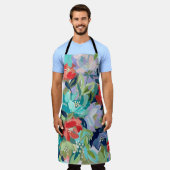 Tablier Vibrant Garden Symphony (Porté)