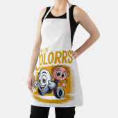 Tablier Vibrant Pop Art Cartoon Kitchen Apron (Insitu)