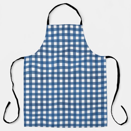 Tablier Vichy Bleu marine (Recto)