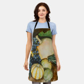 Tablier Vie morte de récolte d'automne avec Citrouilles, G (Porté)