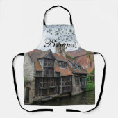 Tablier Vieille ville de Bruges en Belgique (Recto)