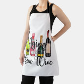 Tablier Vieillir comme un vin fin (Insitu)