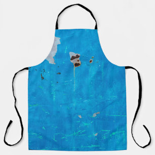 Tablier Vielles portes en fer bleu rusty texture arrière -