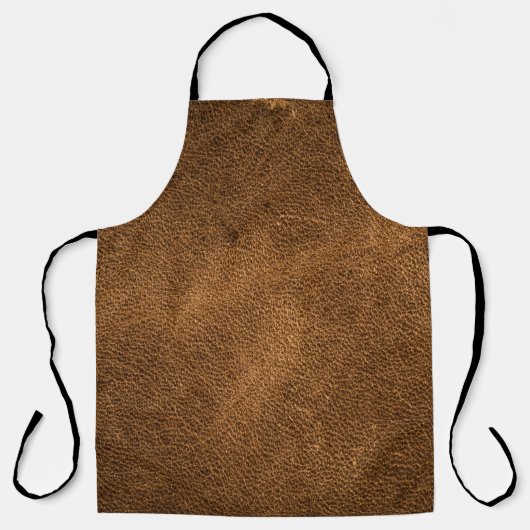 Tablier Vieux cuir Brown : Arrière - plan texturé (Recto)