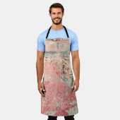 Tablier Vieux mur de béton texturé avec défauts naturels. (Porté)