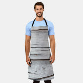 Tablier Vieux mur en planque gris texturéabstrait, backgro (Porté)