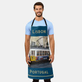 Tablier Vieux tramway à Lisbonne Portugal (Porté)