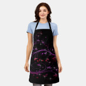 Tablier Vignes roses (Porté)