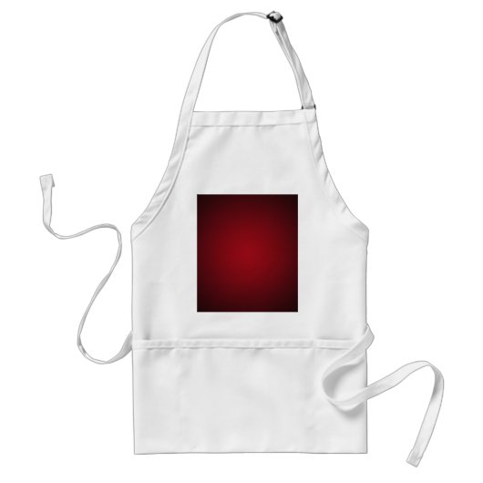 Tablier Vignette Rouge-Noir Grainy (Devant)