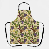 Tablier Vignoble Vignoble Vignoble Vignoble Vignoble Motif (Recto)