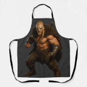 Tablier Viking Barbarian Hero Apron (Recto)