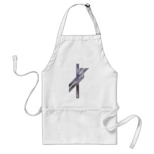Tablier Viking Rune-luck-silver