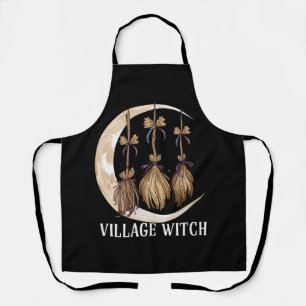 Tablier Village Witch gothique Occulte Wicca Pagan Nature