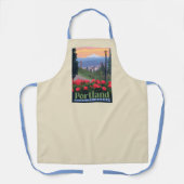 Tablier Ville de Rose | Portland, Oregon (Recto)