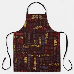 Tablier Vin