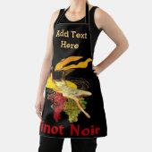 Tablier Vin Abstrait Design ajouter du texte, Apron (Insitu)