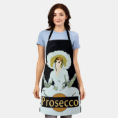 Tablier Vin Abstrait Design ajouter du texte, Apron (Porté)