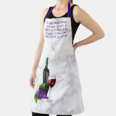 Tablier Vin amusant - Apron LG (Insitu)