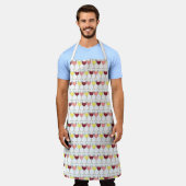 Tablier Vin Rouge Blanc Rosé Vin Vino (Porté)