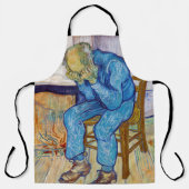 Tablier Vincent van Gogh - À la porte de l'éternité (Recto)