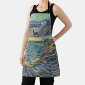 Tablier Vincent van Gogh - Champ avec des agriculteurs lab (Insitu)