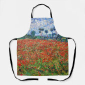 Tablier Vincent van Gogh - Champ de coquelicots (Recto)