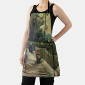 Tablier Vincent van Gogh - Chemin en pente à Montmartre (Insitu)