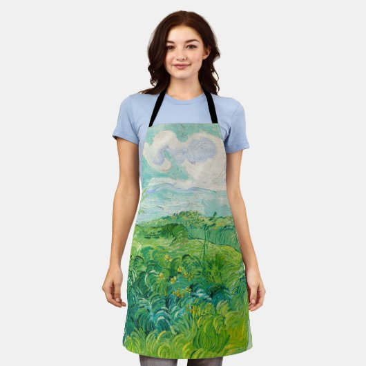 Tablier Vincent van Gogh - Green Wheat Field, Auvers (Porté)