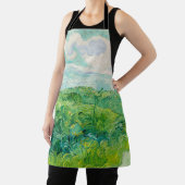 Tablier Vincent van Gogh - Green Wheat Field, Auvers (Insitu)