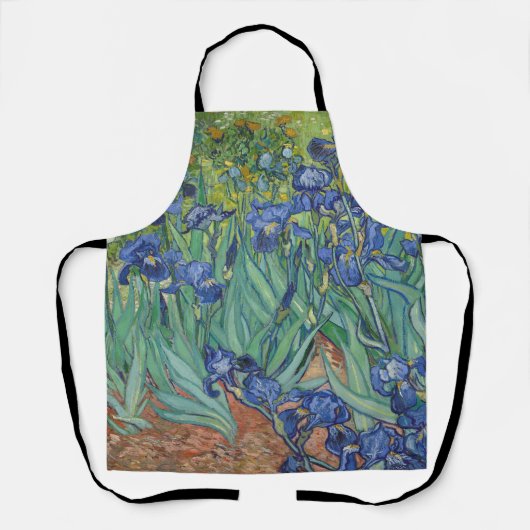 Tablier Vincent Van Gogh - Irises (Recto)