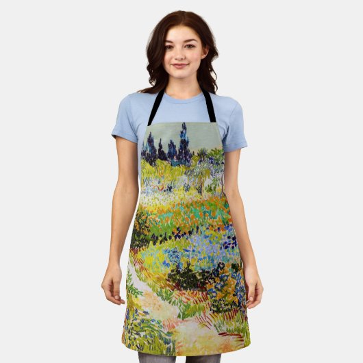 Tablier Vincent van Gogh - Jardin à Arles (Porté)