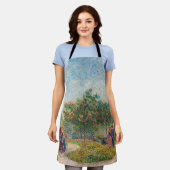 Tablier Vincent van Gogh - Jardin à Montmarte avec les ama (Porté)