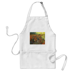 Tablier Vincent van Gogh - La Vigne rouge
