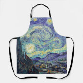 Tablier Vincent Van Gogh/ Le Starry Night Apron (Recto)