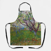 Tablier Vincent van Gogh - Le verger en fleurs (Recto)