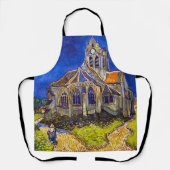 Tablier Vincent van Gogh - L'église d'Auvers (Recto)