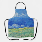 Tablier Vincent van Gogh - Les champs de roues sous Thunde (Recto)