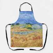Tablier Vincent van Gogh - Les champs / Plaine à Auvers (Recto)