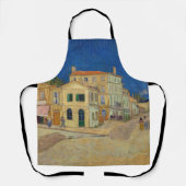 Tablier Vincent van Gogh - Maison Jaune / Rue (Recto)