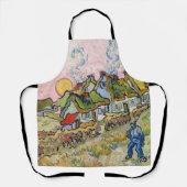 Tablier Vincent van Gogh - Maisons et figure (Recto)